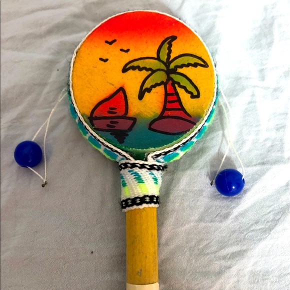 RATTLE ARTS &CRAFTS handcrafted souvenir working rattle novelty item NWT - Picture 3 of 6